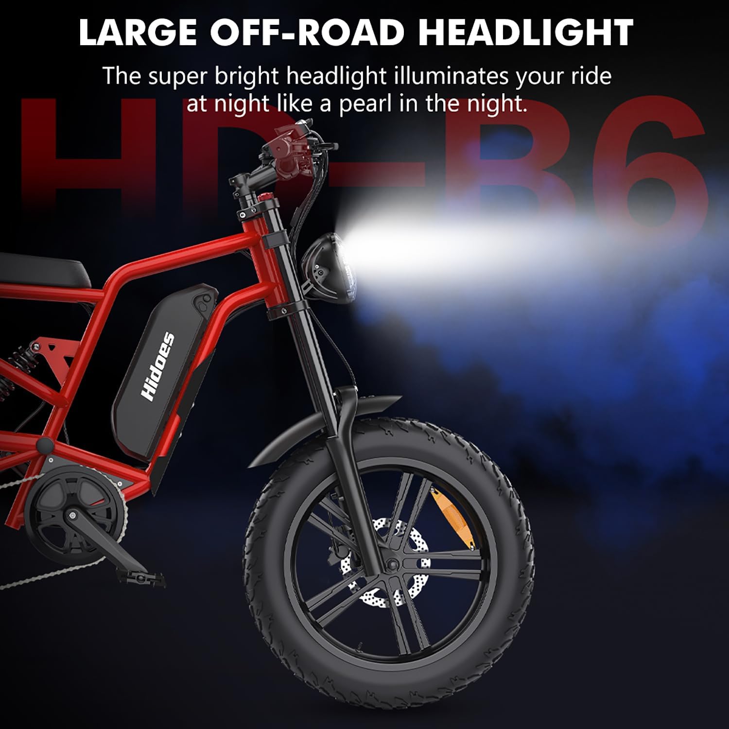 20" Fat Tyre Electric Bike for Adults, 48V 15.6Ah Removable Battery, 7-Speed E-Bike with Dual Suspension & LCD Display